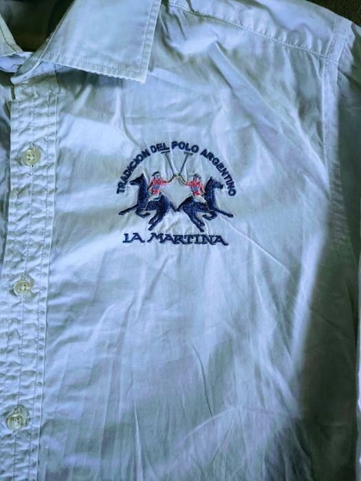 Cămașă La Martina Polo L nu Tommy Hilfiger Gant Lacoste