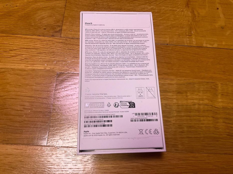 iPhone 15 nou_128 GB pt piese s au pt cine știe să l facă
