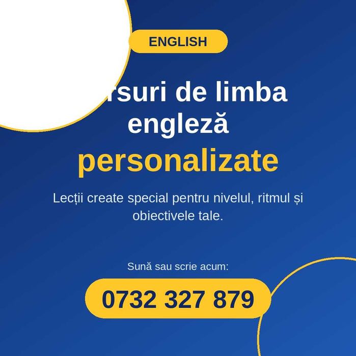 Cursuri de limba engleza personalizate si individualizate