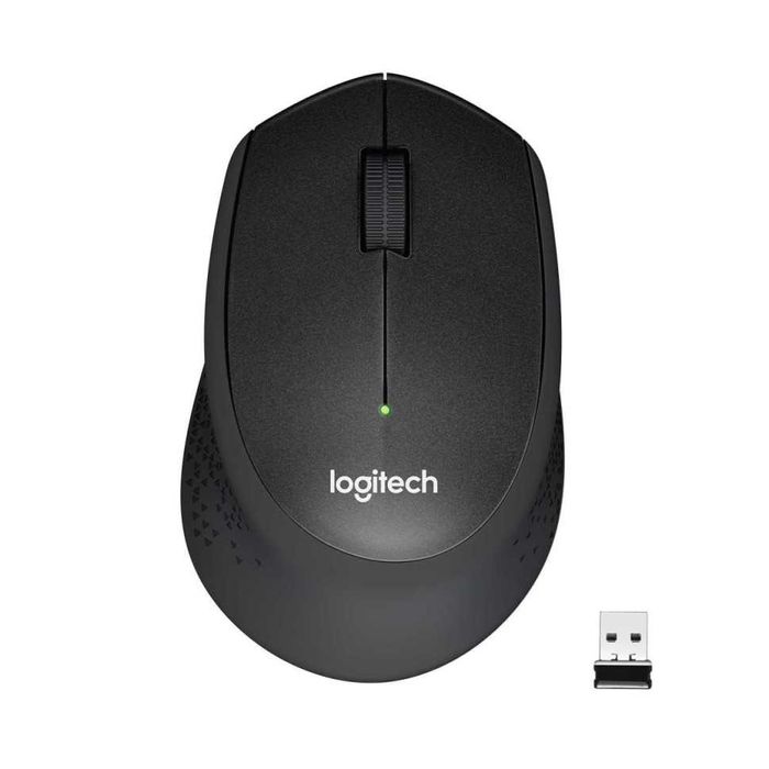 Мышь беспроводная Logitech M330 Silent Plus Black