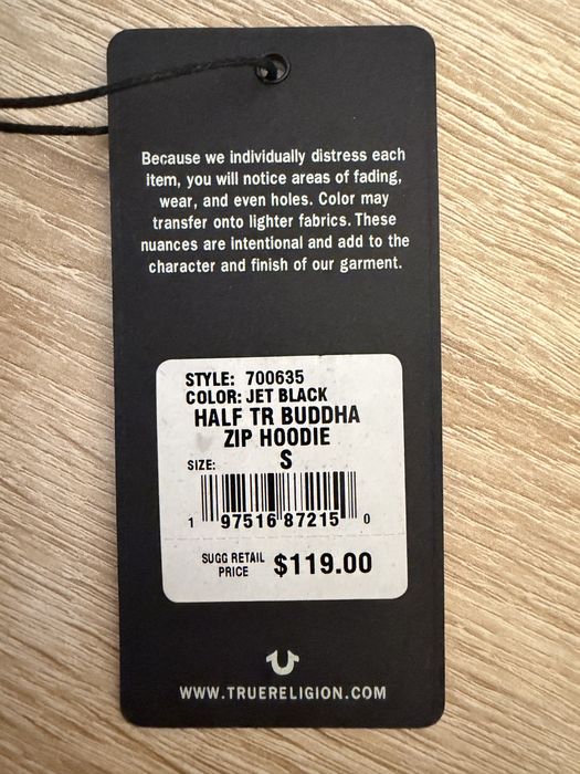Зип худи True Religion