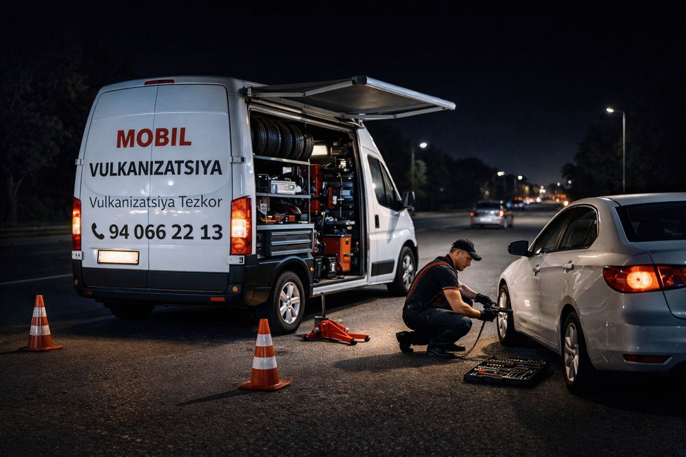 Vulkanizatsiya vizv Toshkent 24/7