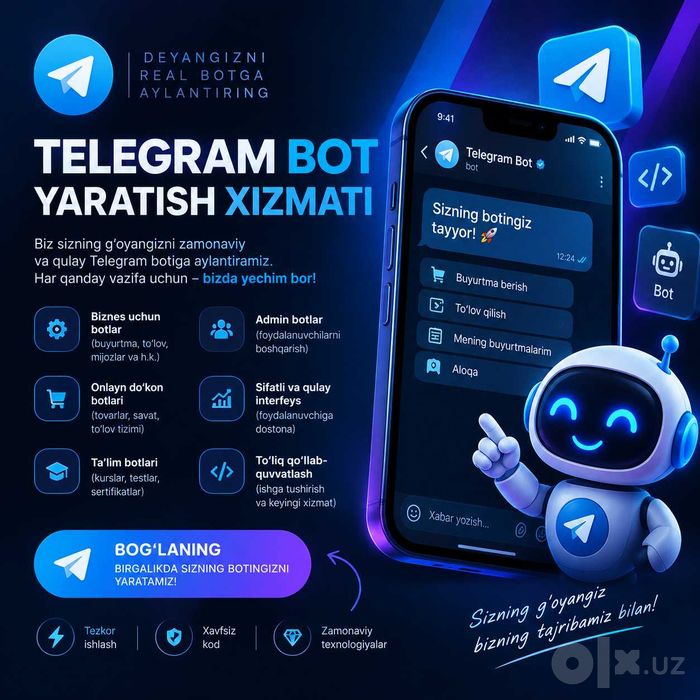 Telegram bot xizmati