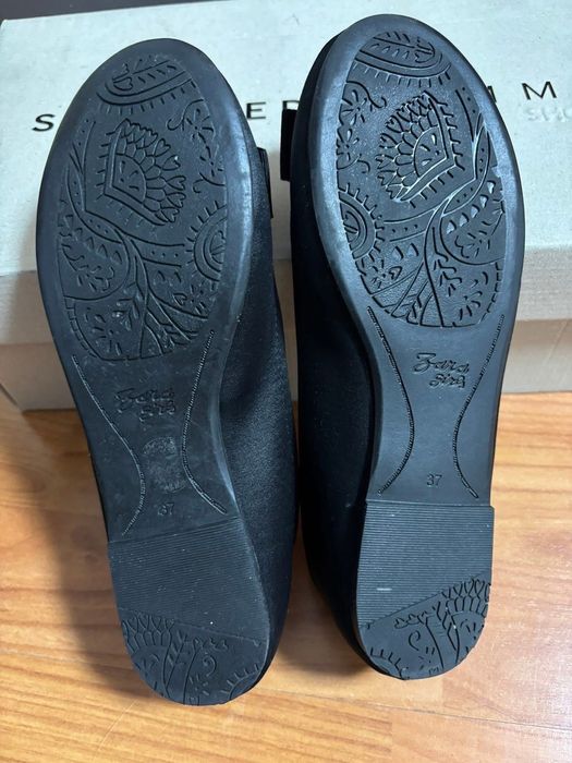 Balerini Zara material satinat