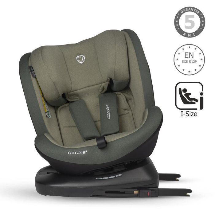 Scaun auto iSize Premium, rotativ iSize 40-150 cm Coccolle Mydo Moss g