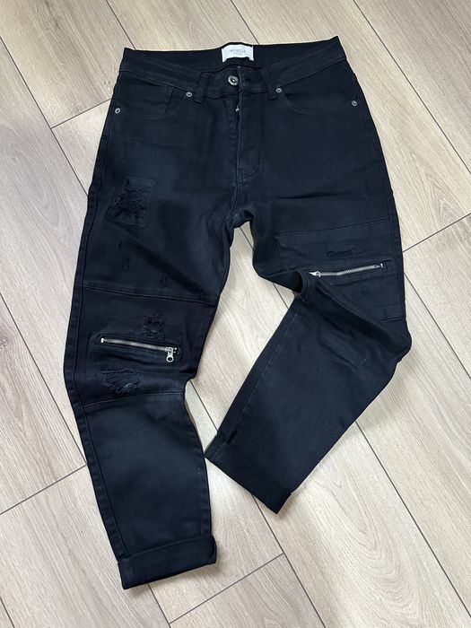 Мъжки черни дънки