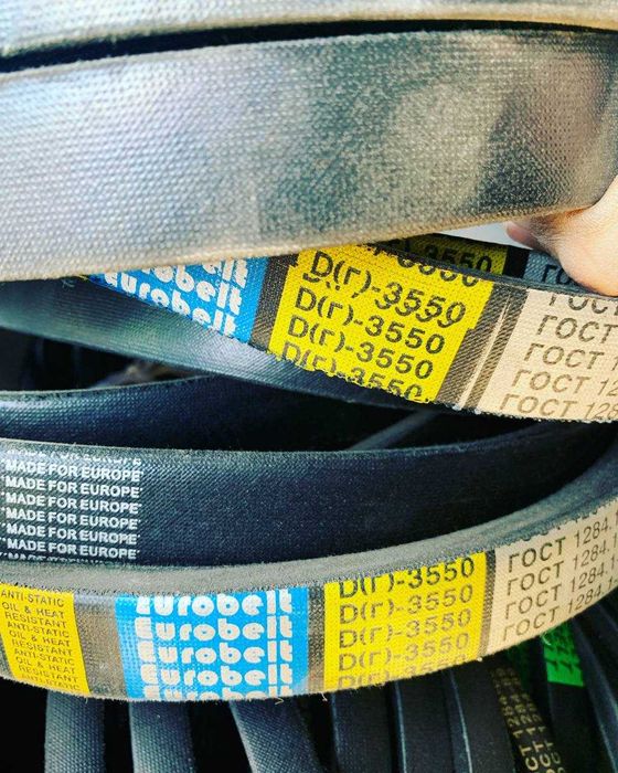 Клиновые ремни для промышленного оборудования