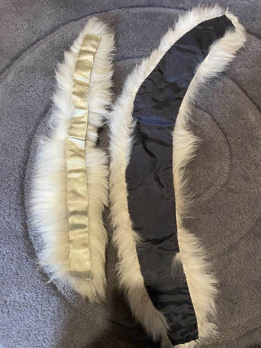 Gulere din blana naturala de vulpe