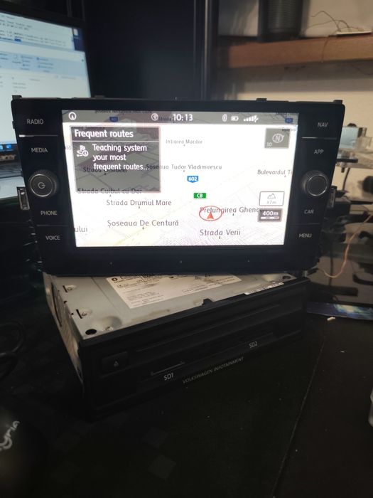 Navigație + Unitate Multimedia VW MIB2 5F Delphi – Display & Ramă, H