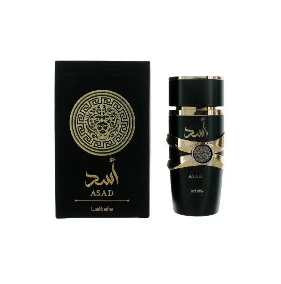 Lattafa Asad Black Парфюм за мъже , Оригинален , Освежаващ аромат
