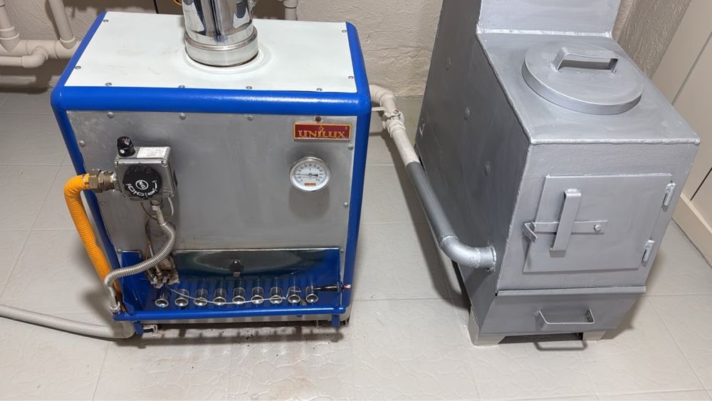 Газовая и угольная печь
