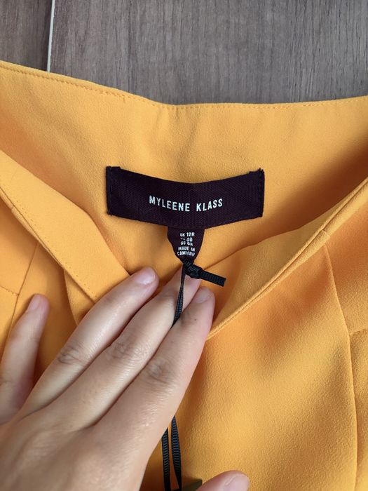 Pantaloni culottes noi cu etichetă Next x Myleene Klass, mărimea 40