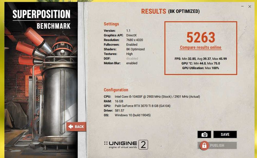 Продам RTX 3070 Ti GameRock 8Gb