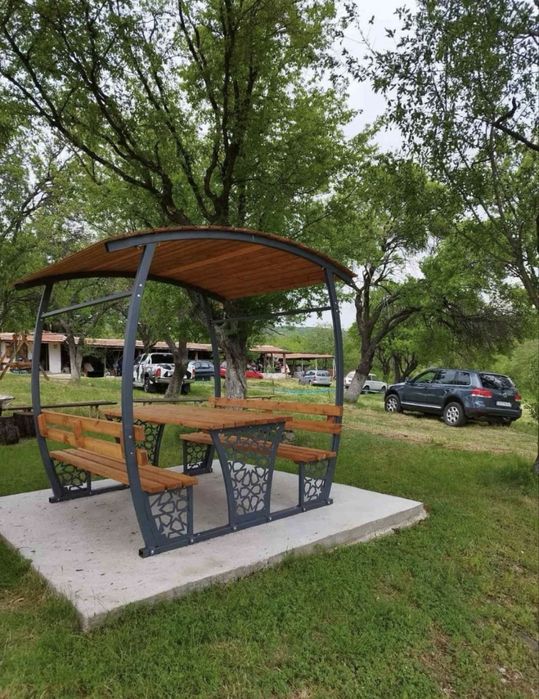 Дървени беседки - 3 модела