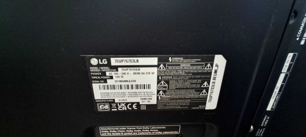 LG 70 смарт телевизор
