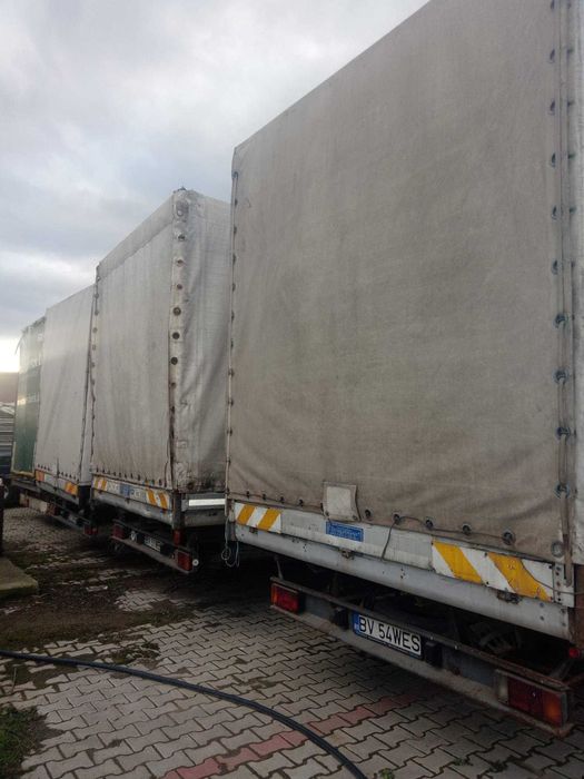 Vand 1 cap tractor+ 3 semiremorci+ 3 camionete