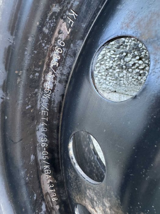 Железни джанти 16" 4x100