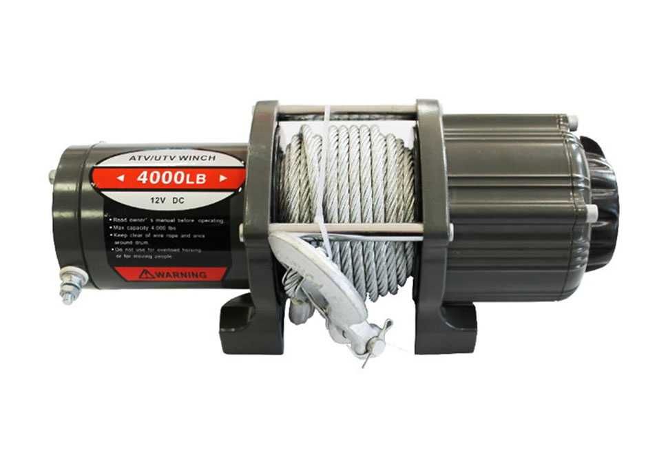 Лебедка 4000LBS, с дистанционно, 12V, до 1.82 т
