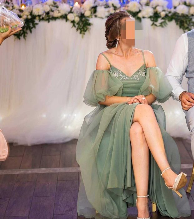 Дълга официална рокля S-M