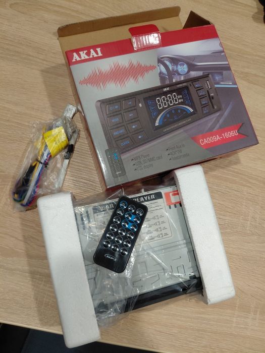 Rádio MP3 auto Akai nou