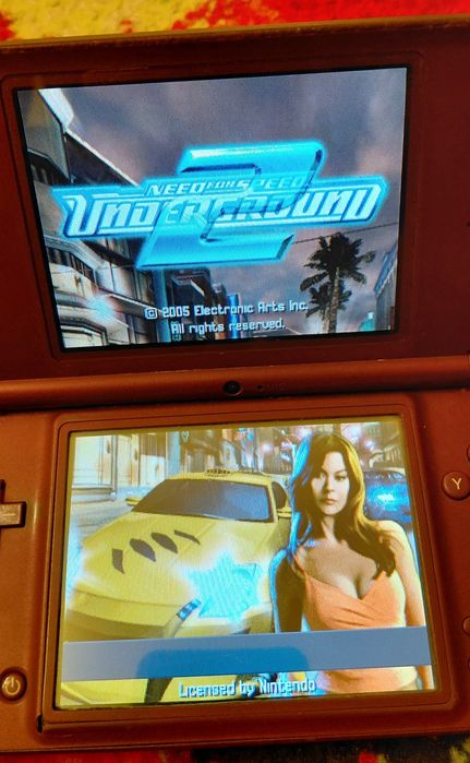 Consola Nintendo DSi XL modata