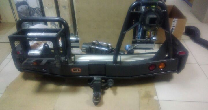 Бампера перед и зад ARB Sahara на Toyota TLC 100. TLC 105. Lexus 470