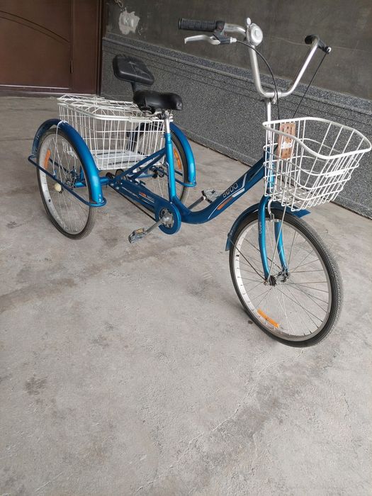Velosiped 3 balonli