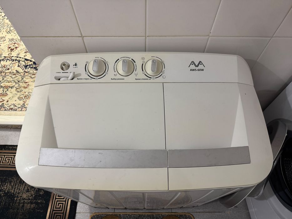 Продается стиральная машина (полу-автомат)