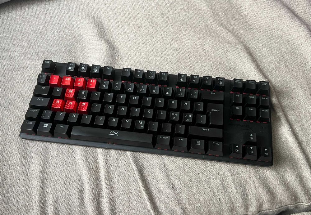 Tastatura Gaming mecanica HyperX Alloy FPS PRO, Cherry MX Red