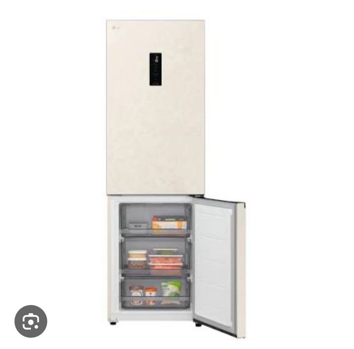 Холодильник LG GC-B459EETM бежевый