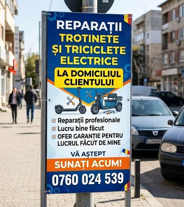 Service Trotinete&Scutere Electrice: Reparam Display- Controller etc.