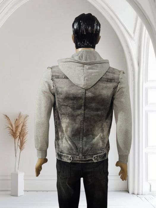 Jachetă denim bărbați Black Soul, second hand premium