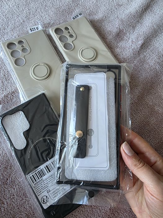 4 броя Силиконов кейс за Samsung S23 Ultra