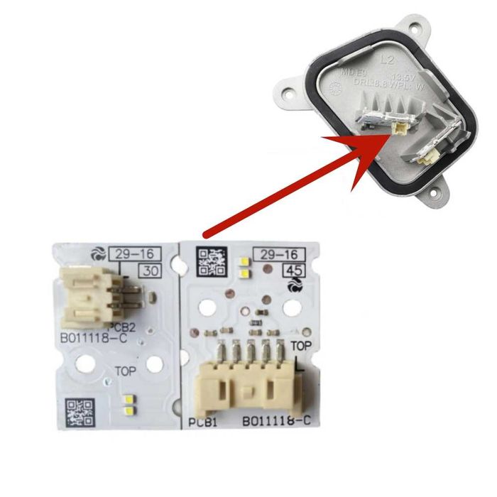 Платки за ангелските очи за БМВ 3 серия BMW F34 DRL дневни светлини