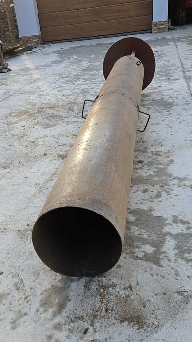 Комин с шапка, 2.20 метра дължина