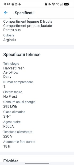 Vând Combina frigorifica Beko, cumpărată în luna noiembrie 2025,cu certificat de garanție valabil.Cu verificare și ridicare personală de la domiciliu.