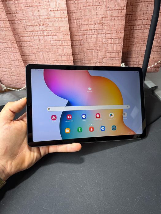 Tabletă Samsung Galaxy Tab S6 Lite(2021) Cellular, Negru, 10.4", Memorie 128GB, 4GB+4GB RAM, Android 13