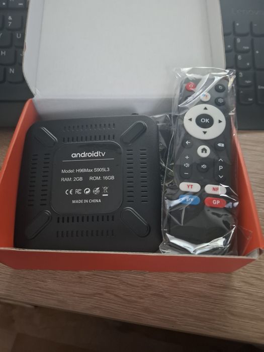 Android tv nou cutie android 14, voce, fast wi-fi, smart tv