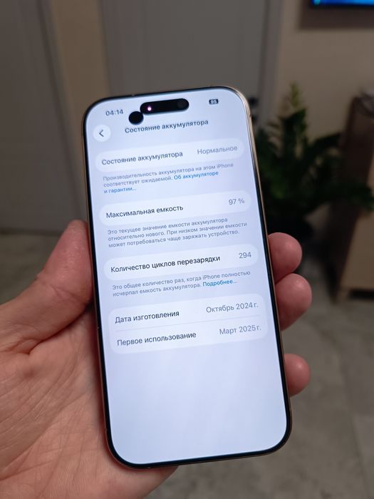 iPhone 16 Pro, desert titanium, 256GB