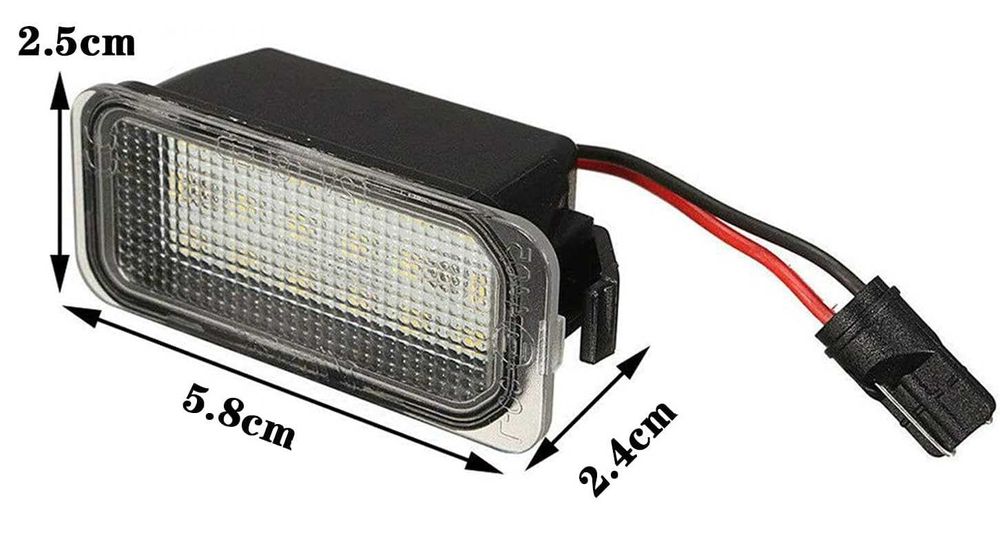 LED Плафони за Заден Номер FORD Kuga Focus Galaxy C-Max S-Max Transit