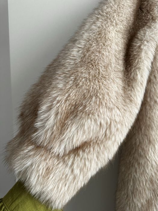 Эко шубка оверсайз