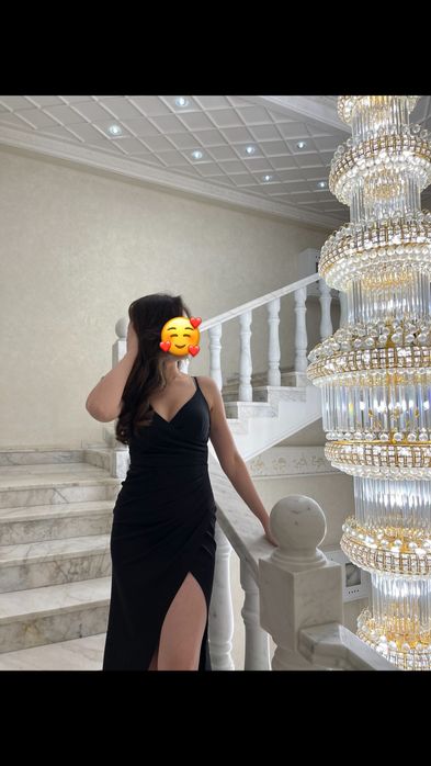 Вечернее платье черный