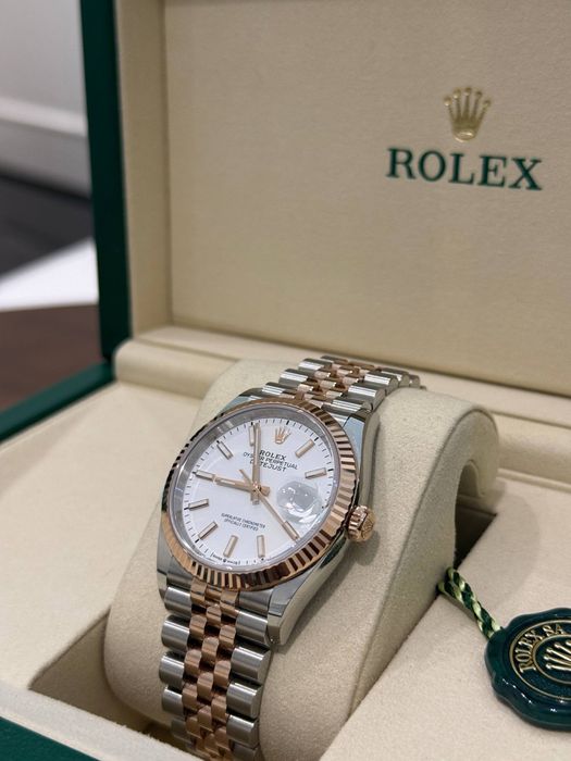 NEW Rolex Datejust 36mm Steel anf Everose gold