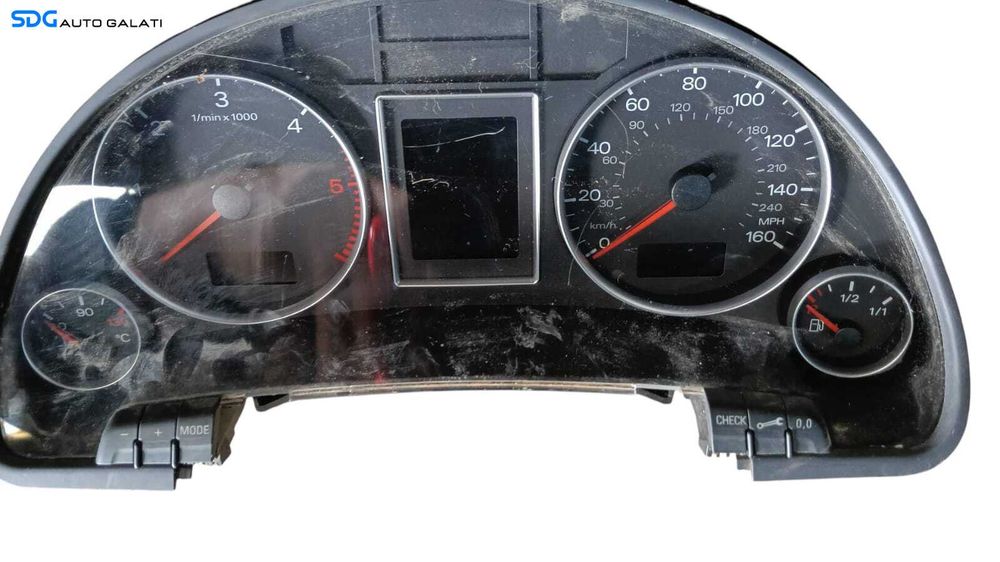 Ceas Ceasuri Bord Cluster Instrumente Bord Audi A4 B7 2.0 TDI BRD 2005 - 2008 Cod 1036901830 [M8384]