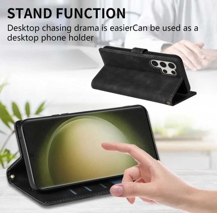 Кожен калъф за Samsung S24