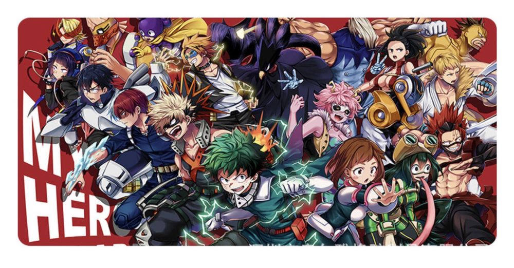 Коврики для мыши  900x400x3 мм мультиколор