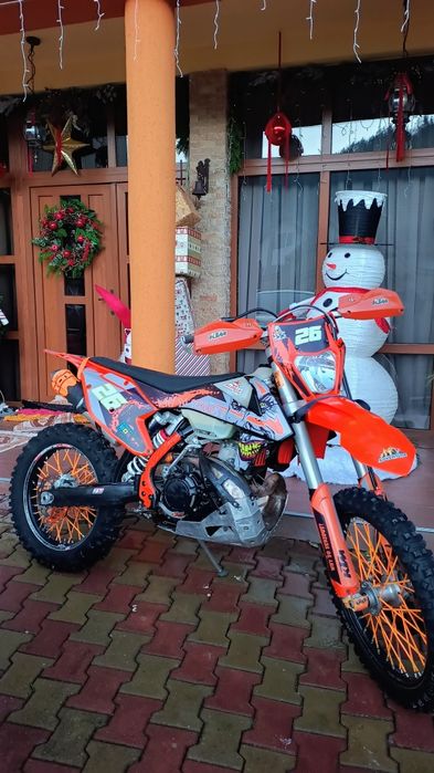 KTM 300 exc ,2017  full protecții !