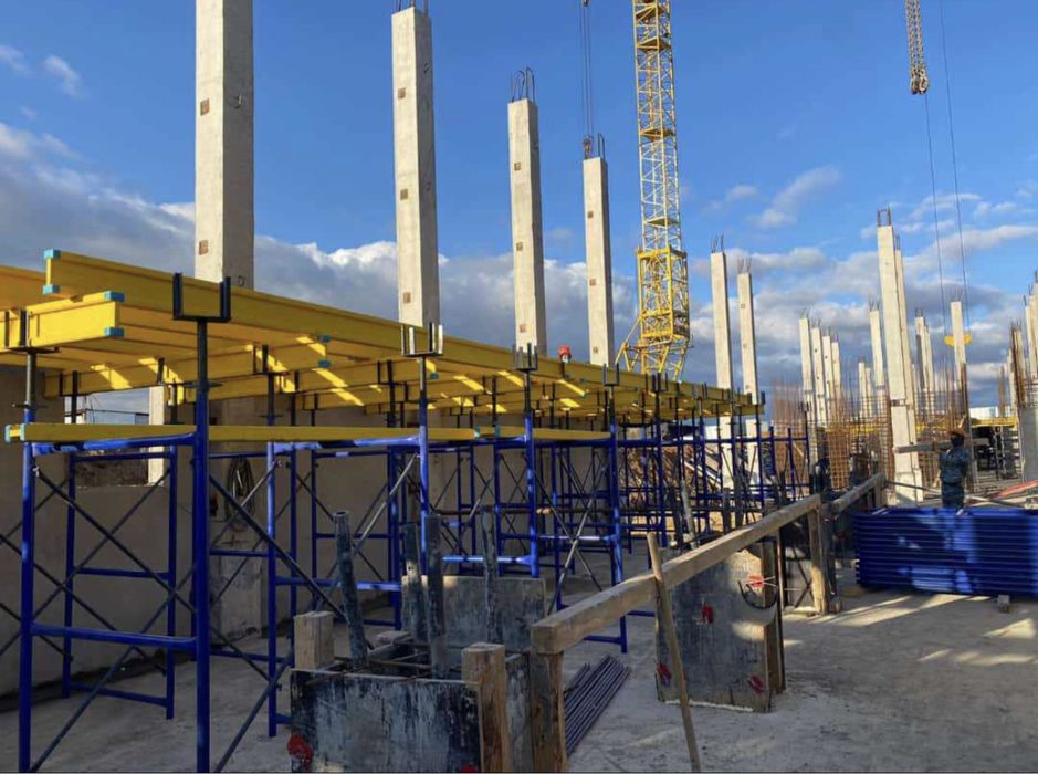 Опарубка коллона леса