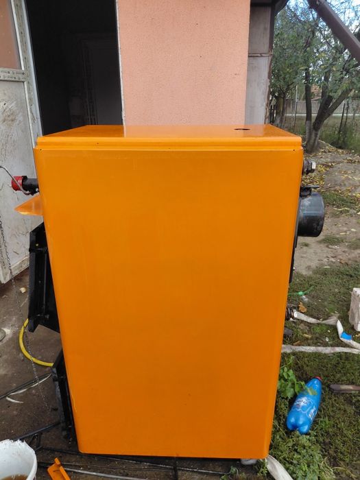 Centrala pe lemn Ferroli de 35 kw