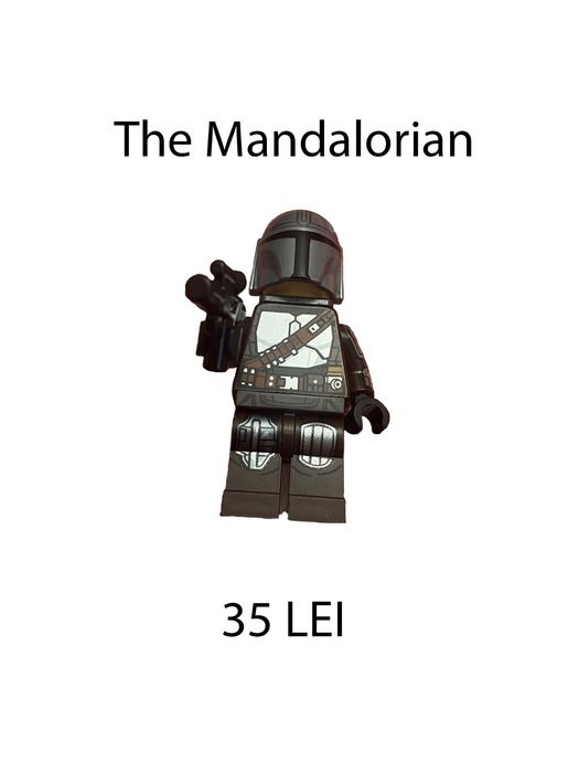 The Mandalorian and Baby Yoda LEGO